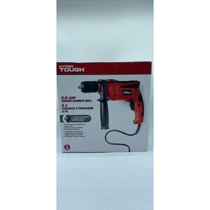 Hyper Tough 6 Amp Corded Hammer Drill 1/2”